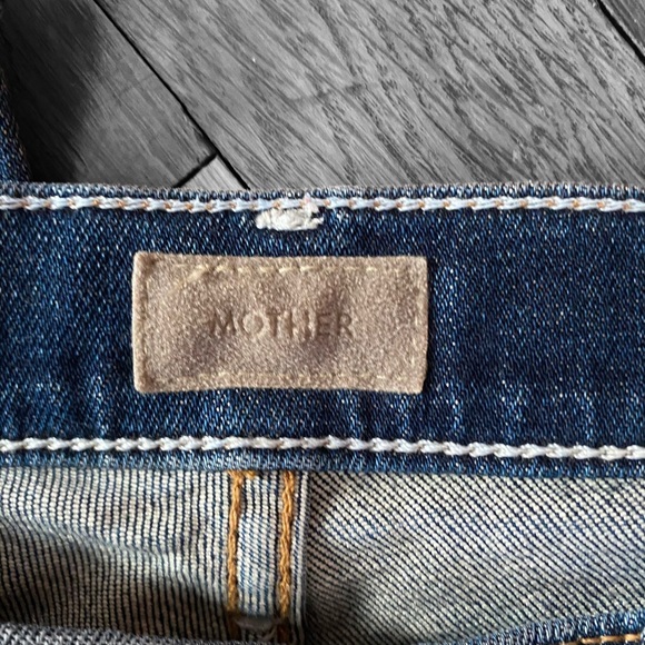 MOTHER “The Rascal” Ankle Zip Jeans 25 - Picture 9 of 10